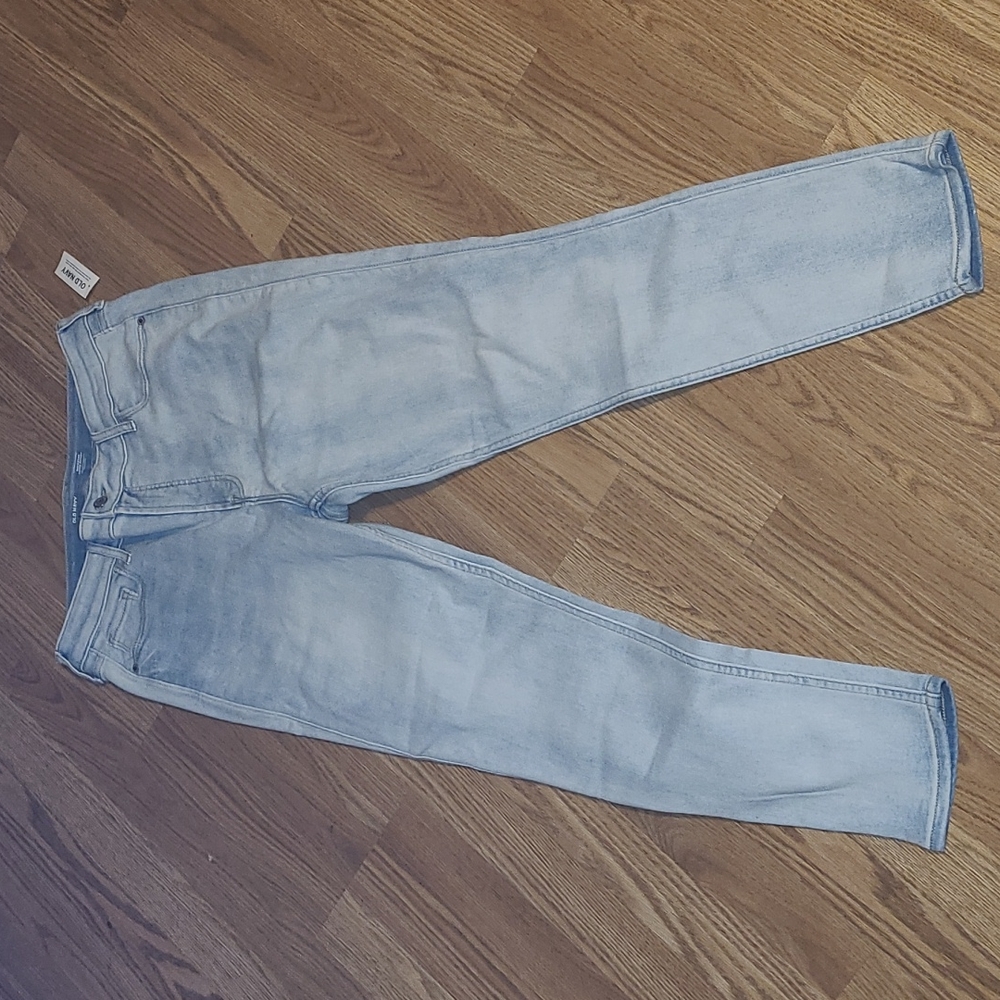 New Old Navy "ROCKSTAR" super skinny jeans size 14
